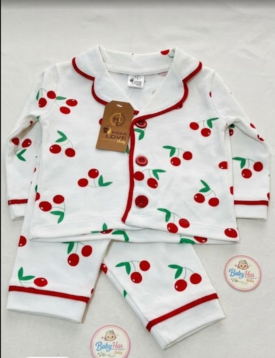 %100 Pamuklu Pijama Takımı