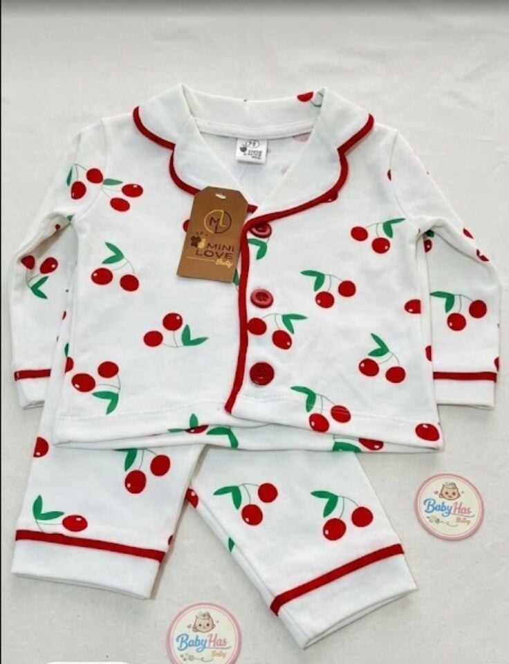%100 Pamuklu Pijama Takımı