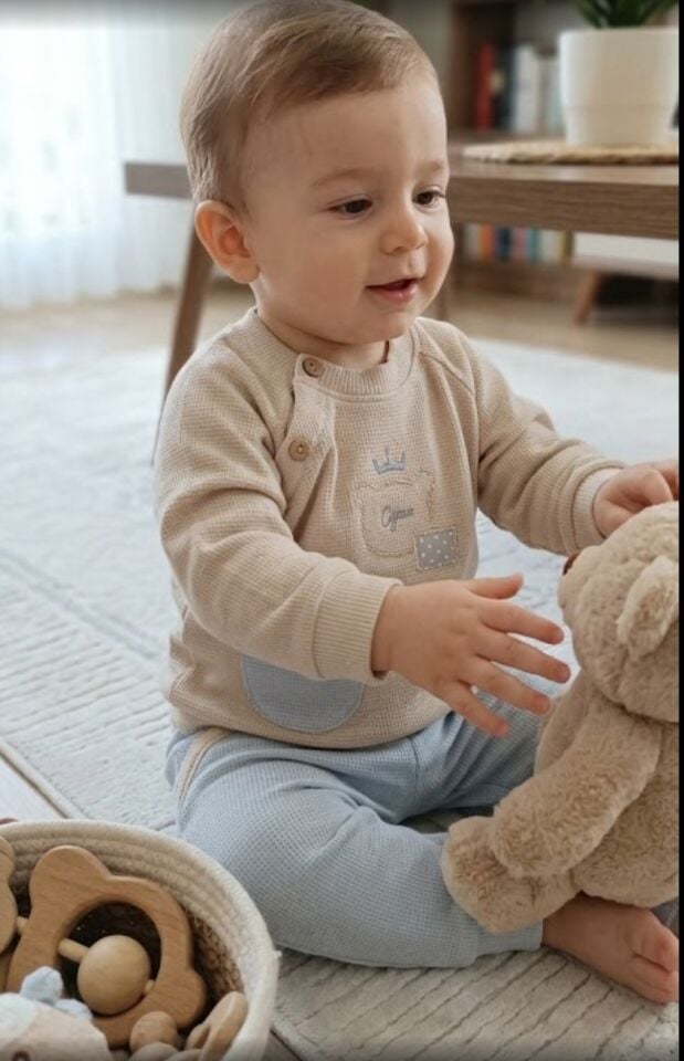 Alt Üst Erkek Bebek Takımı