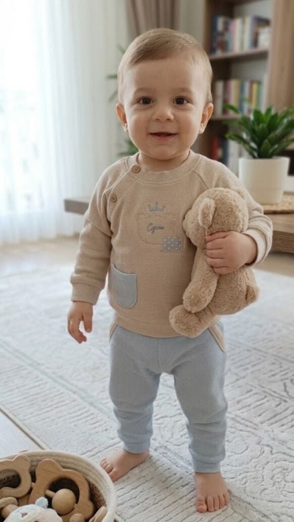 Alt Üst Erkek Bebek Takımı