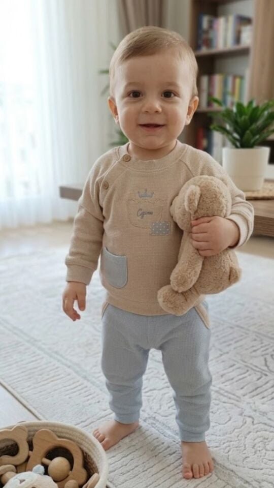 Alt Üst Erkek Bebek Takımı